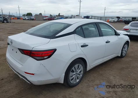 2025 Nissan Sentra S from USA, damaged, VIN 3N1AB8BV2SY323077